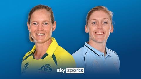 Womens Cricket World Cup Final Australia v England