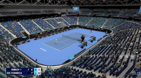 Australian Open Wii Tennis