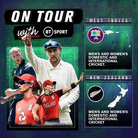 BT Sport cricket tours