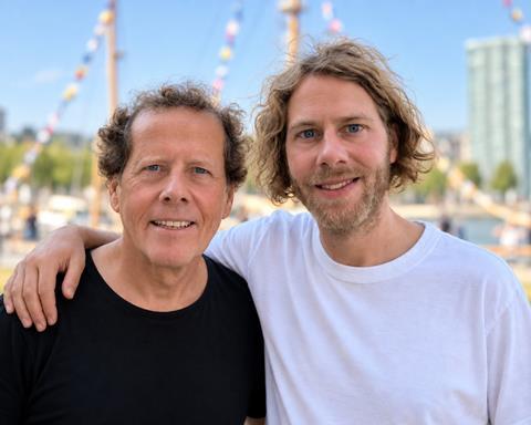 Dan Blazer (left) and Wannes Deleu, founders of Must Sea Media. Courtesy of Must Sea Media.