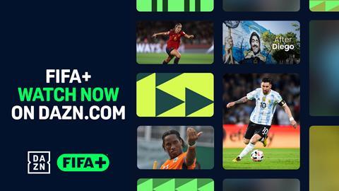 FIFA+ DAZN