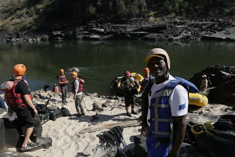 Harry Palmer, Duncan Fairs, Scott Tankard, Danny Cary, Jeremy Wade & Tetrix M Tshuma - Batoka Gorge, Victoria Falls