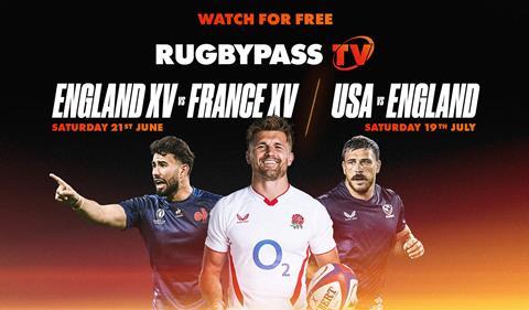 RugbyPass TV England games