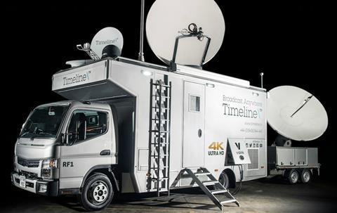 Timeline 4 k uplink truck