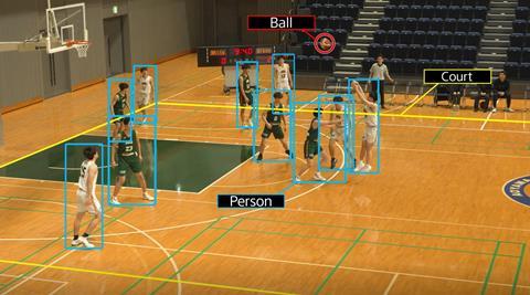 Sony Basketball tracking ptz