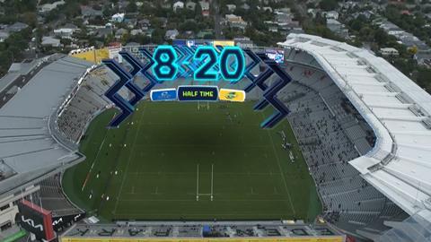 Super Rugby AR HT Score