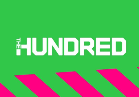 the hundred cricket logo