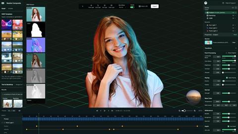 Beeble_Studio_Launch_Editor_UI