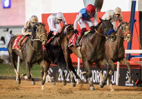 Country Grammer and Frankie Dettori will bid for a repeat win in the Dubai World Cup