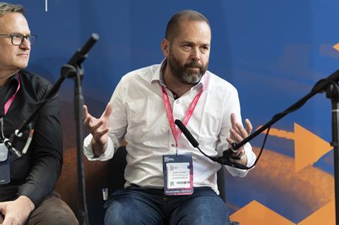 David Barrett (left) and Adam Downey