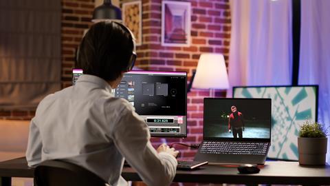 Video Editor Creating Ambiences with Krotos Studio
