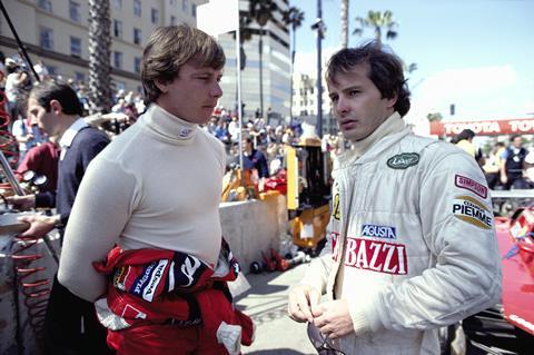Villeneuve and Pironi - Motorsport images