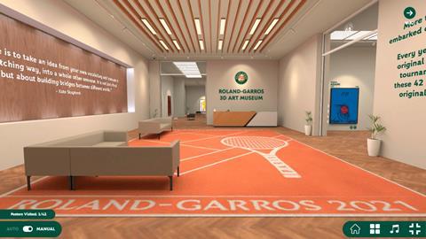 Roland-Garros 3D digital museum